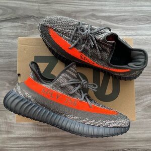 Adidas Yeezy Boost 350 V2 Low Carbon Beluga Size 10.5 Men’s NEW
